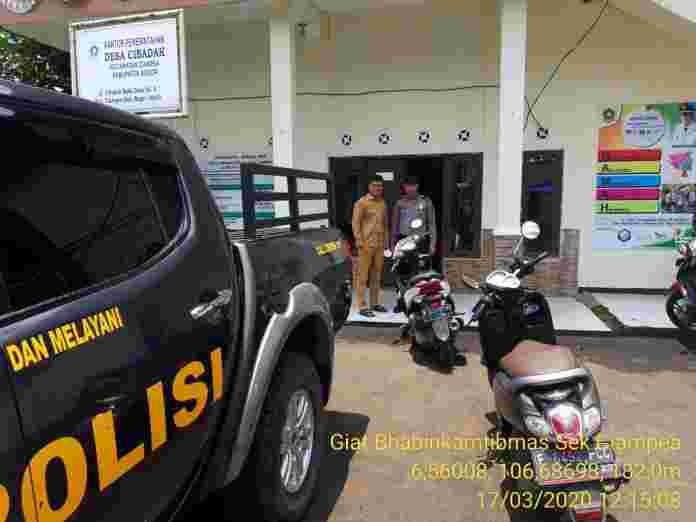 Cegah Tindak Kejahatan Polsek Ciampea Tingkatkan Patroli Di Obyek Vital dan Pemukiman.