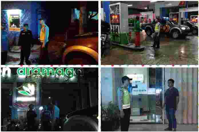 Patroli Malam Polsek Ciampea Cegah Aksi Kriminalitas.