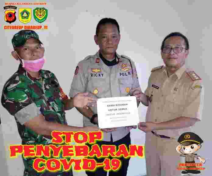 Muspika Citeureup gencar cegah penyebaran virus corona
