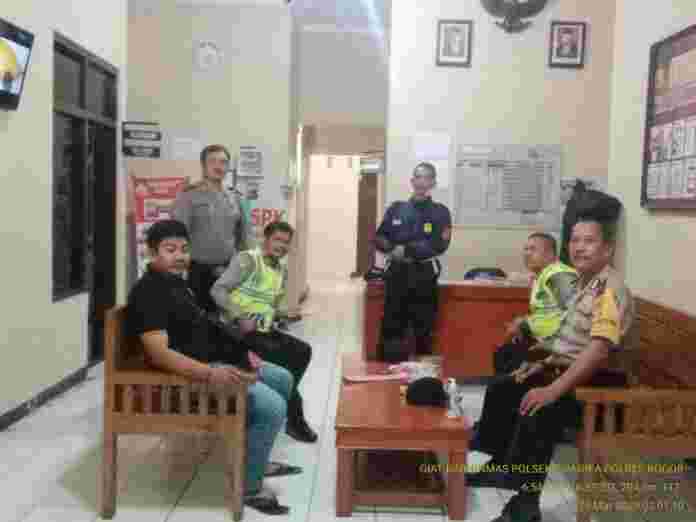 Siaga Mako Polsek Ciampea Polres Bogor, Siap Siaga Antisipasi Gangguan Kamtibmas.