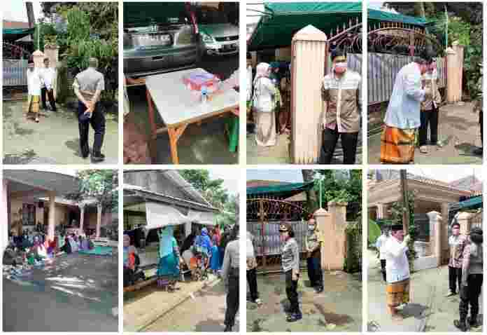 Polsek Ciampea Polres Bogor Bubarkan Pengajian, Untuk Cegah Penyebaran Virus Corona